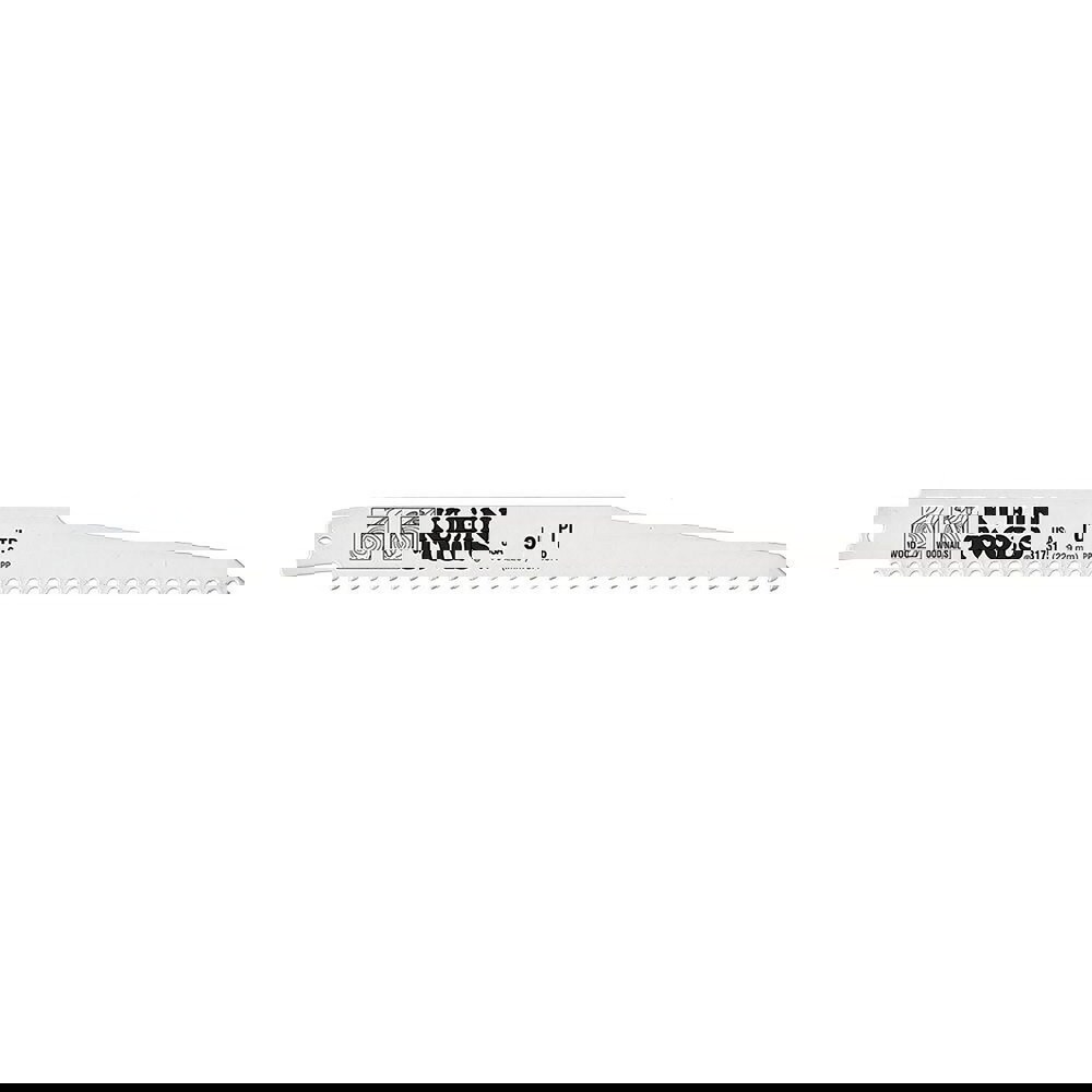 Reciprocating Saw Blades; Blade Material: Bi-Metal ; Blade Length (Decimal Inch): 9.0000 ; Blade Width (Decimal Inch): 0.7500 ; Teeth Per Inch: 6 ; Blade Thickness (Decimal Inch): 0.0500 ; Cutting Edge Style: Toothed